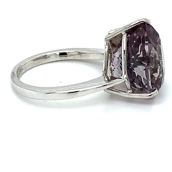 Purple Tourmaline 11.15ct Solid 18K Gold Ring - Picture 4 of 9